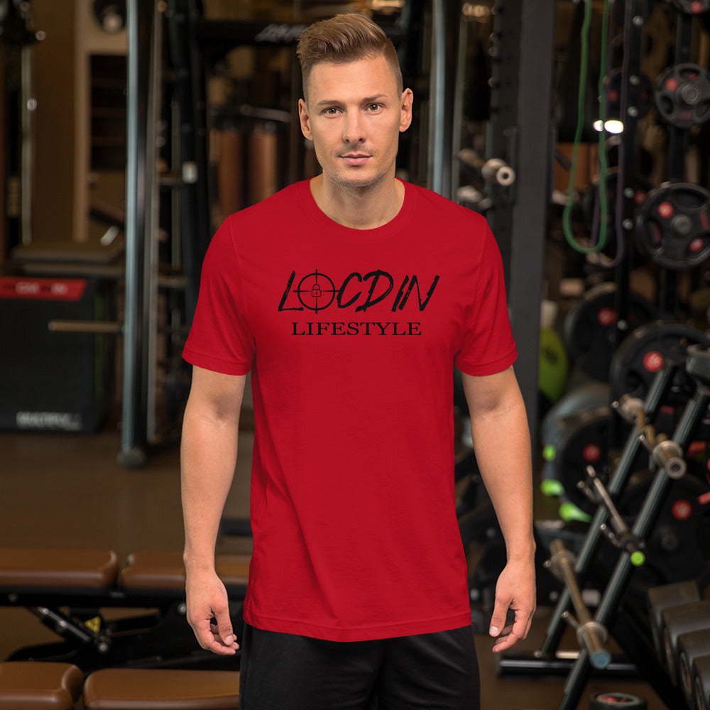 LOCD IN Short-sleeve (BLK Unisex)